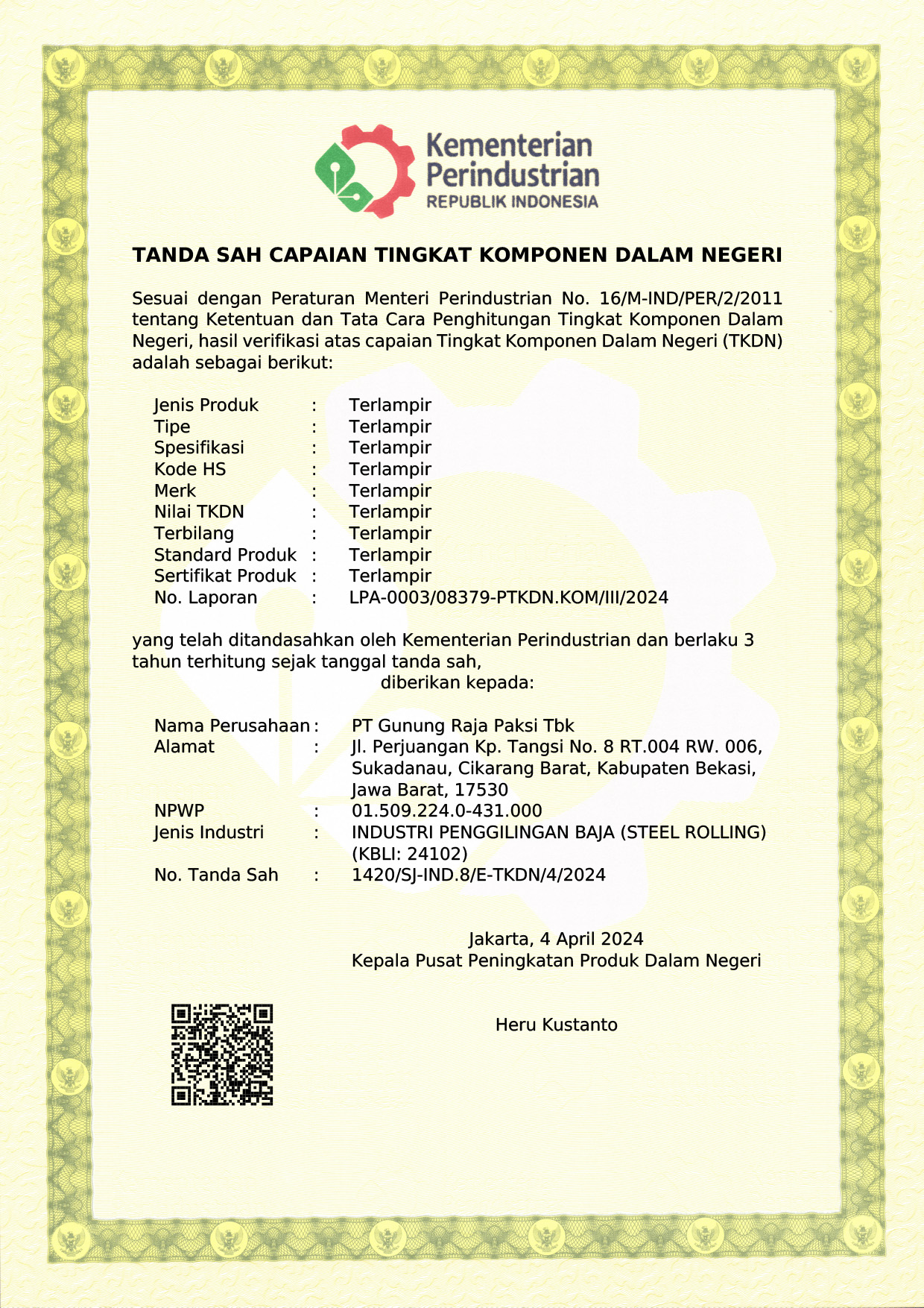6892_sertifikat_tkdn - HRC pressure vessel