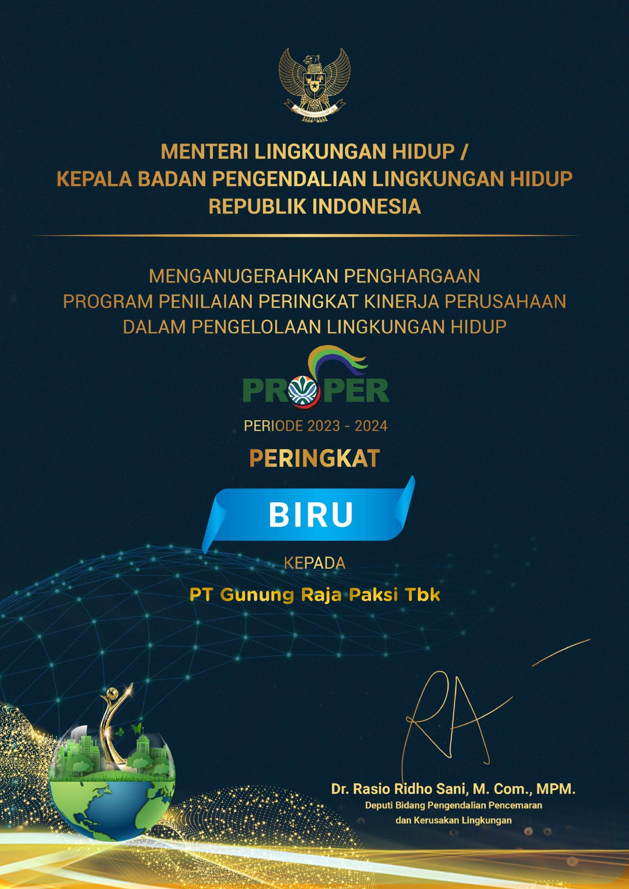 PROPER BIRU